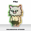 Kuruu Sticker Pixel Hologram KNY/Kimetsu no Yaiba - Inosuke