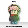 Kuruu Sticker Pixel Hologram Anime Jujutsu Kaisen/JJK - Itadori Yuji