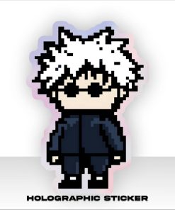 Kuruu Sticker Pixel Hologram Anime Jujutsu Kaisen/JJK - Satoru