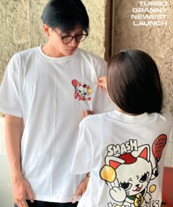 Baju Kaos Anime Dandadan - Kuruu Turbo Granny Smash Tee