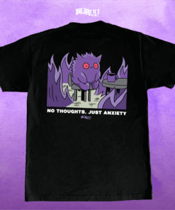 Alternative view of Kuruu Gengar Losin my mind Tee