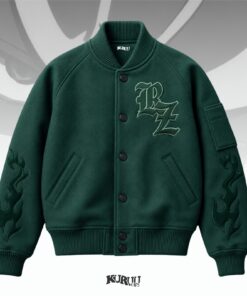 Alternative view of Varsity Jacket - Kuruu Greatest Swordman Varsity Jacket