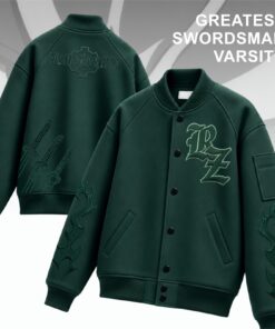 Varsity Jacket - Kuruu Greatest Swordman Varsity Jacket