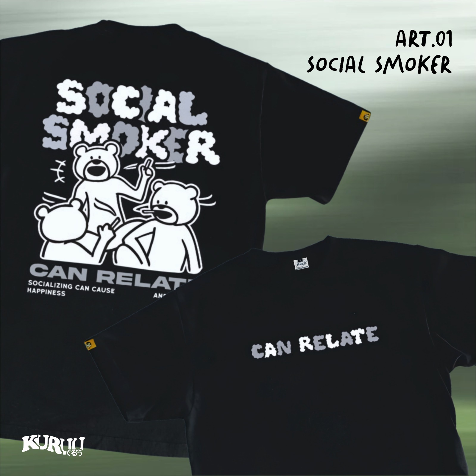 Baju Kaos – Social Soker Tee