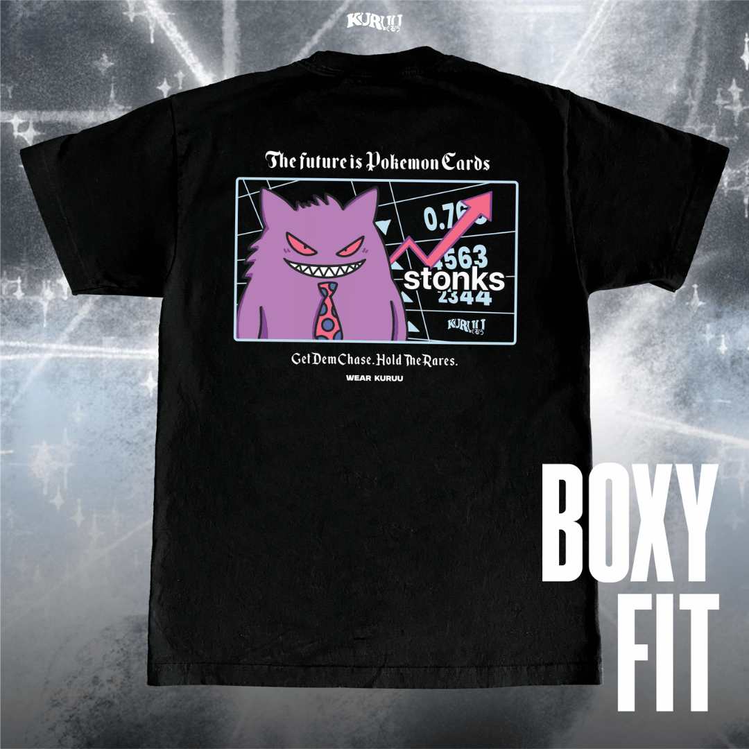 Baju Kaos Anime Pokemon- Kuruu stonks tee - Image 2