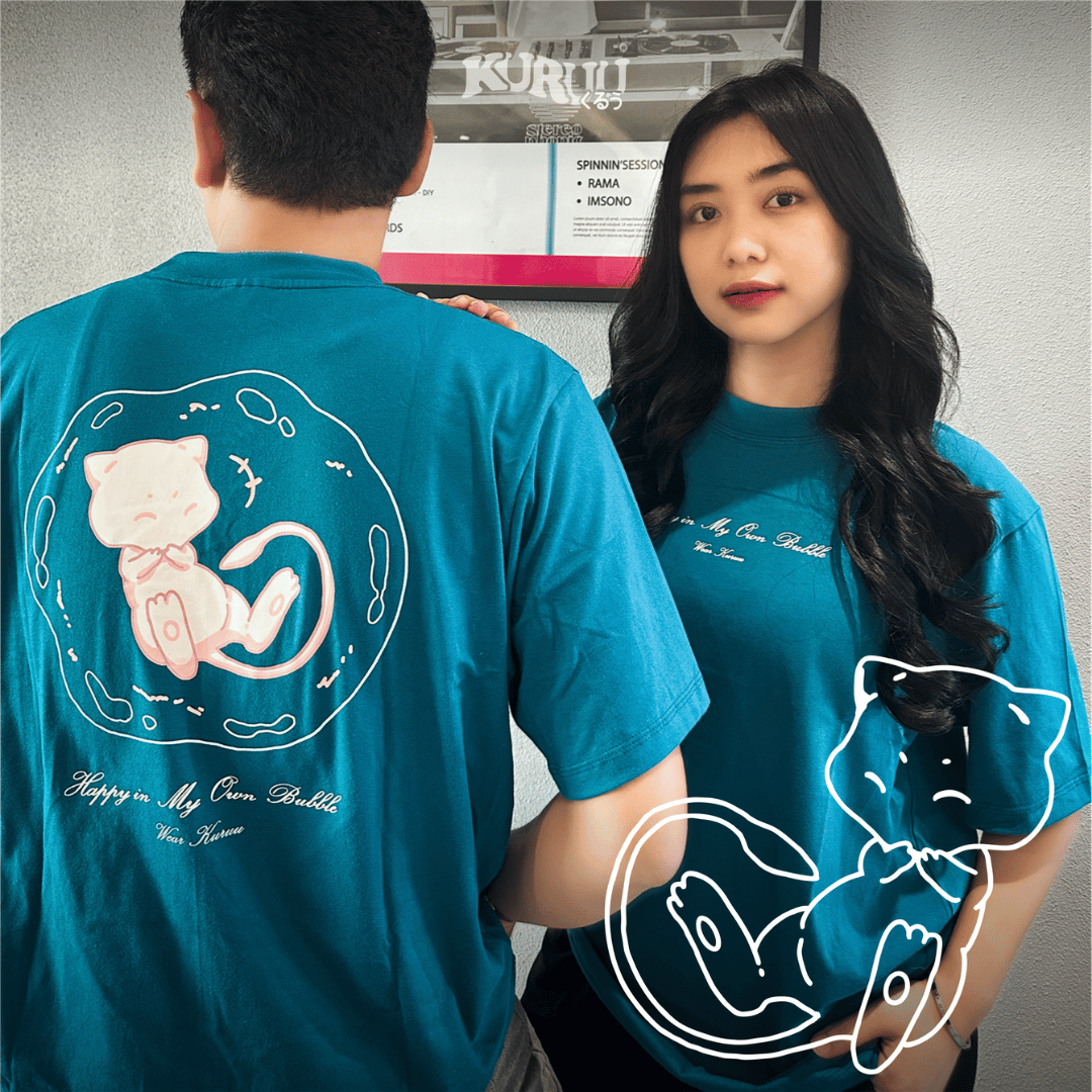 Baju Kaos Anime Pokemon- Kuruu MEW tee - Image 6