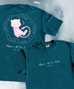 Baju Kaos Anime Pokemon- Kuruu MEW tee