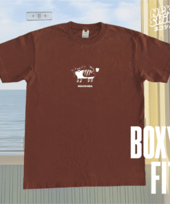 Alternative view of Baju Kaos Boxy Shirt - Nekoshiba Fart Tee