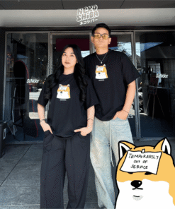 Alternative view of Baju kaos boxy shirt - Nekoshiba Temporarly out of service Tee
