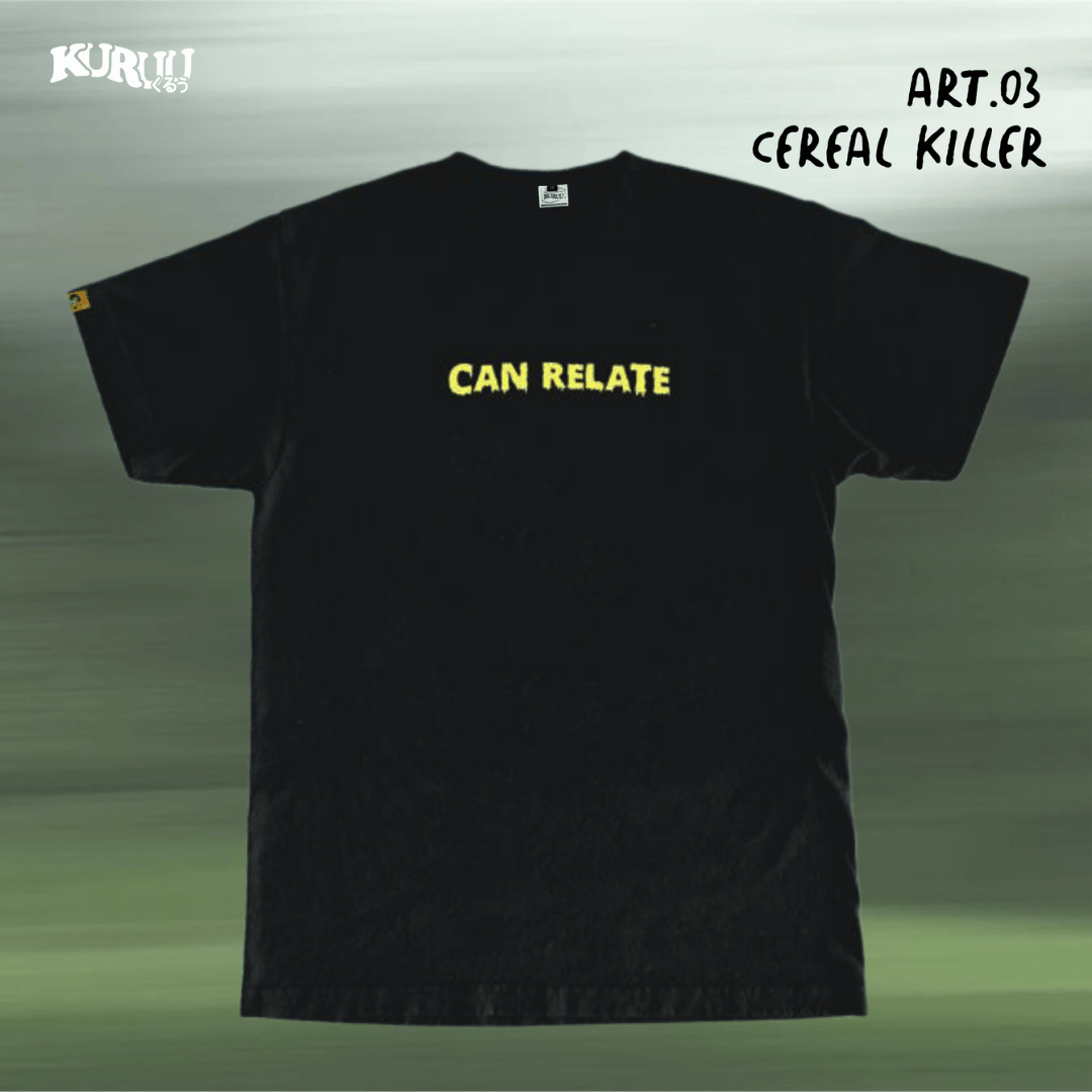 Baju Kuruu basic graphic shirt - Kuruu Cereal Tee - Image 2