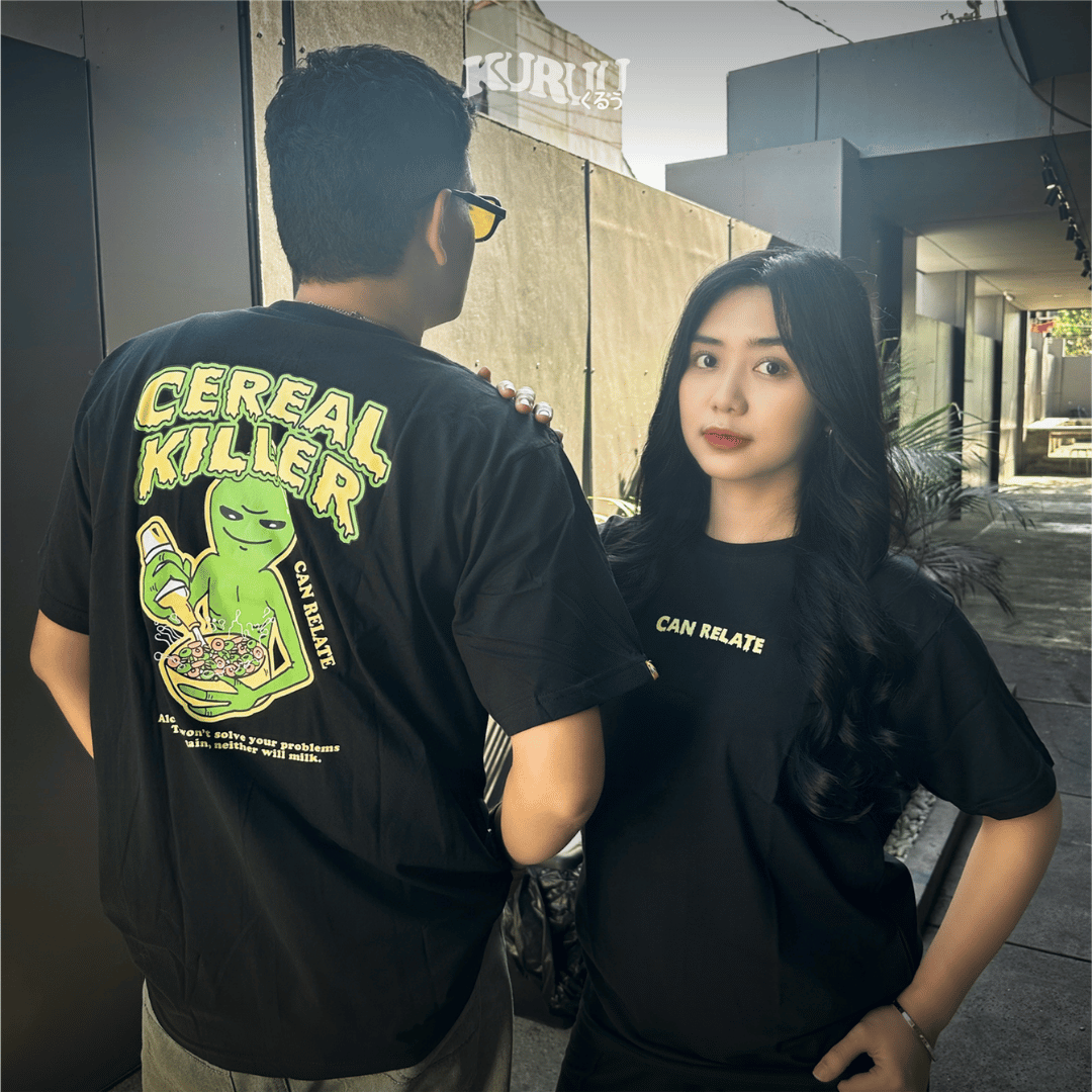 Baju Kuruu basic graphic shirt - Kuruu Cereal Tee - Image 6