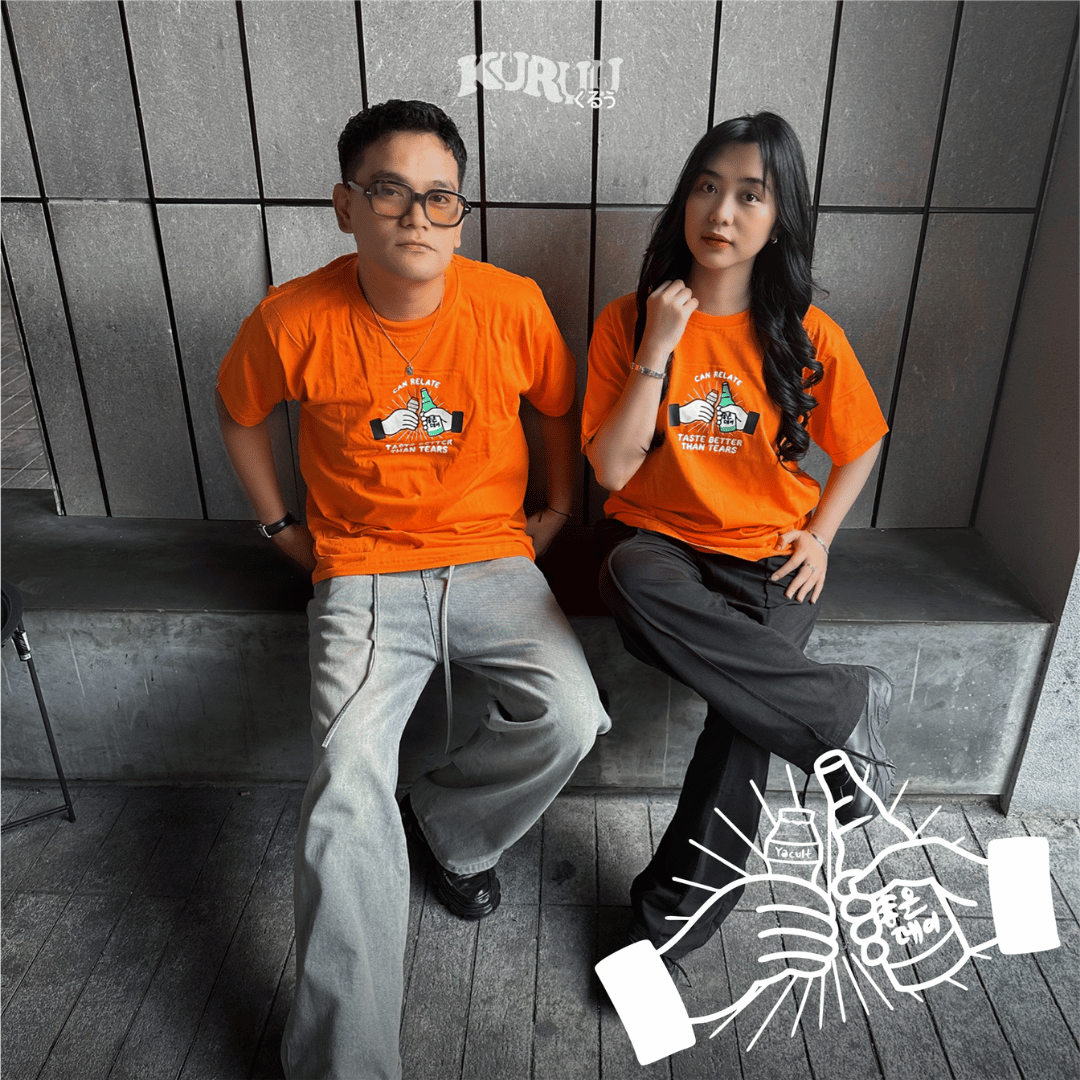 Baju Kuruu basic graphic shirt - Kuruu Taste Better Tee - Image 3