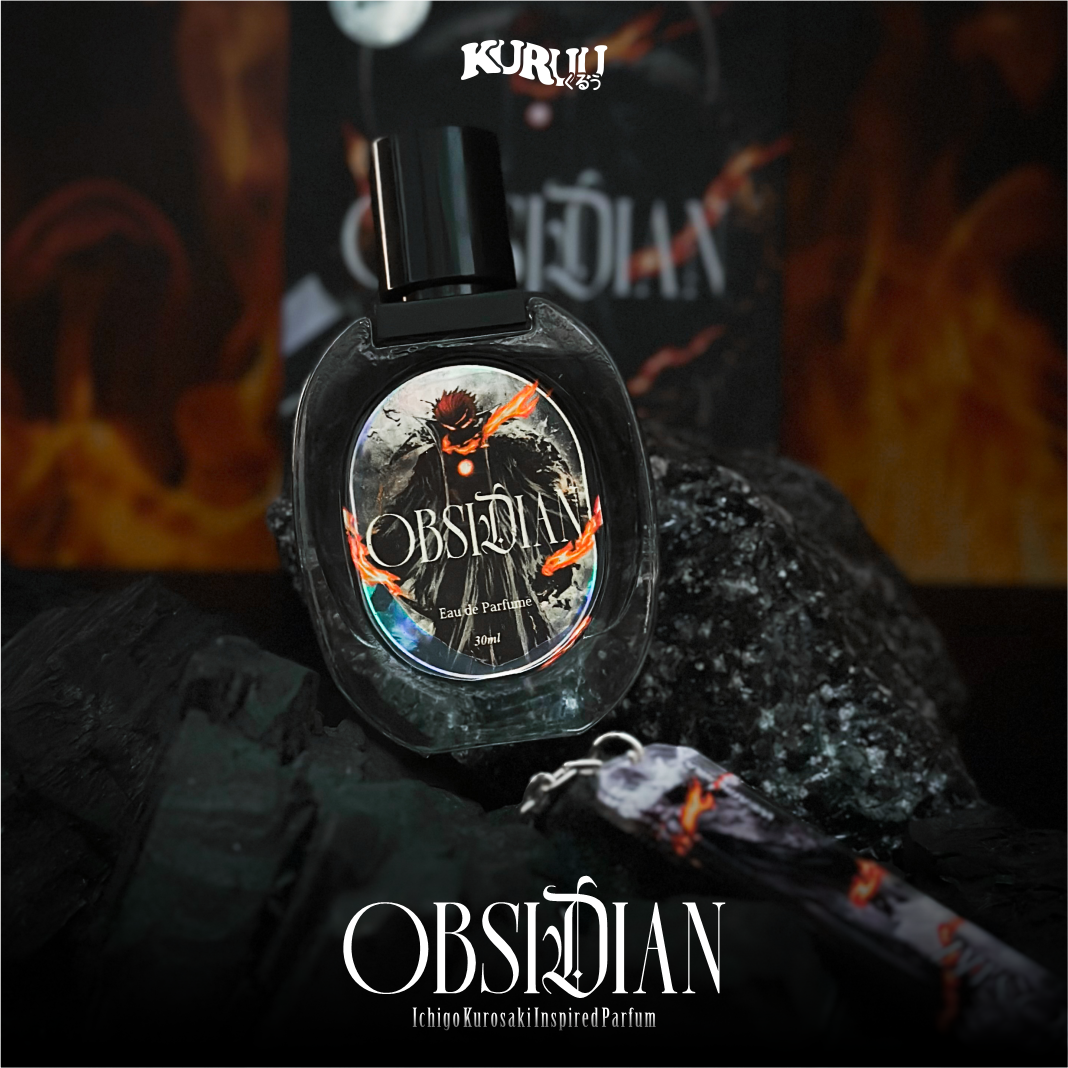 LIMITED EDITION NEW Inspired Fragrance - Kuruu Obsidian Ichigo Kurosaki Perfume - Image 4